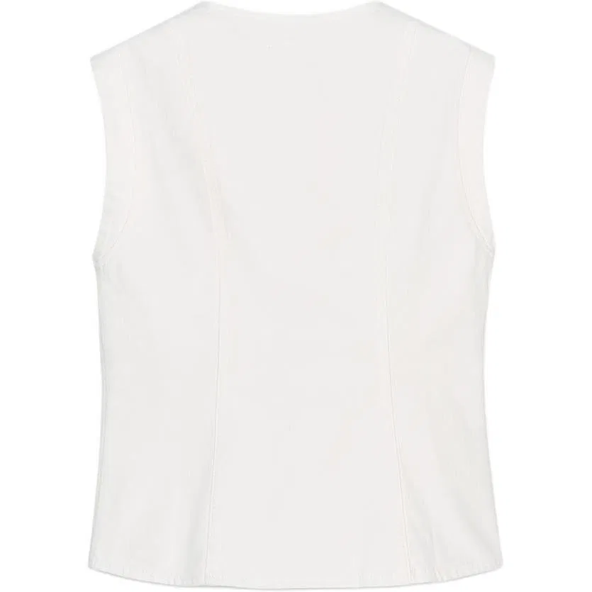 Женская рубашка ZW Shirt Frosted White, ZARA, Frosted White — фото 3