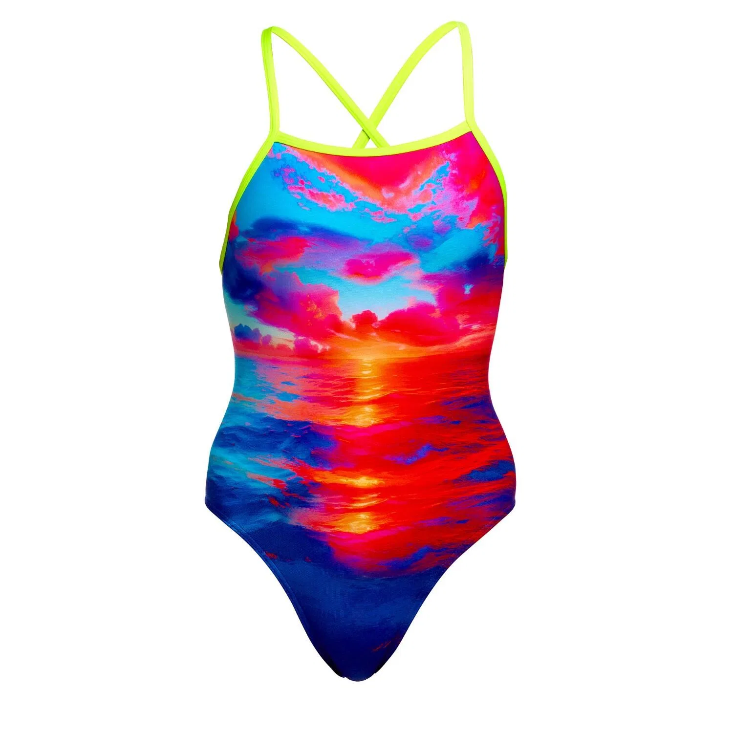 Детский купальник для девочек с завязками Sunset Delight Funkita, Bunt