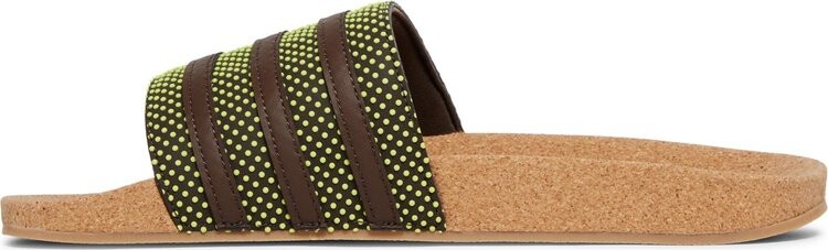 Сандалии Adidas Adilette Slide 'Plant and Grow', коричневый — фото 4