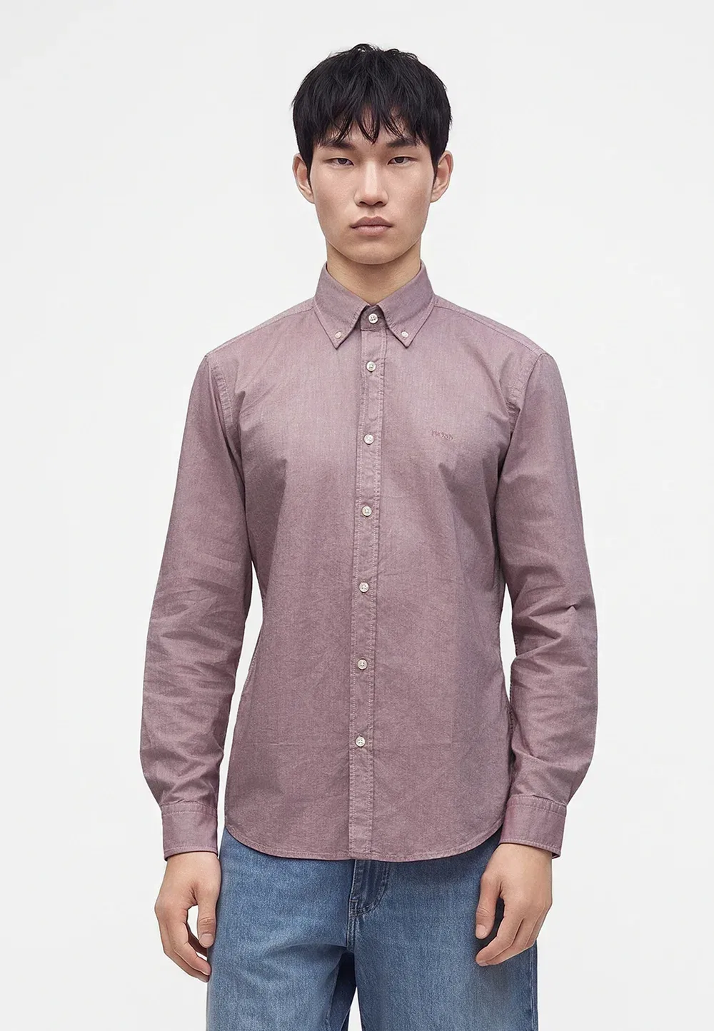 Рикерт - рубашка Boss, Medium Red