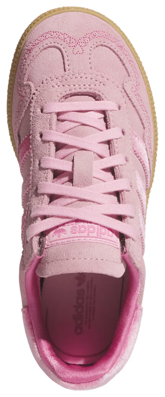 Кроссовки для девочек Handball Spezial Adidas, розовый — фото 4