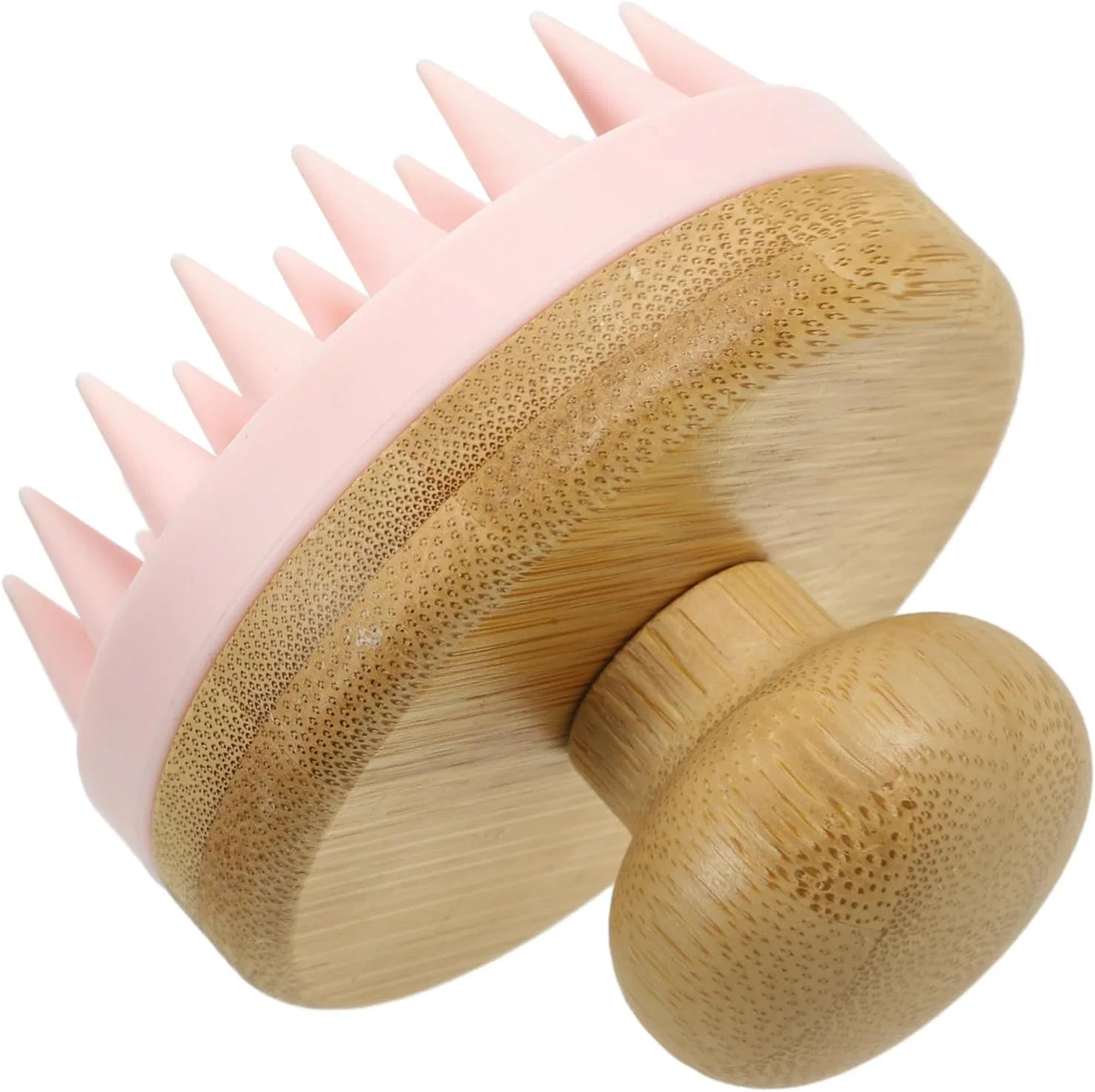 Набор щеток для мытья головы, 5 шт, FOMIYES, 7.5x7.5x7 см, Pink — фото 3