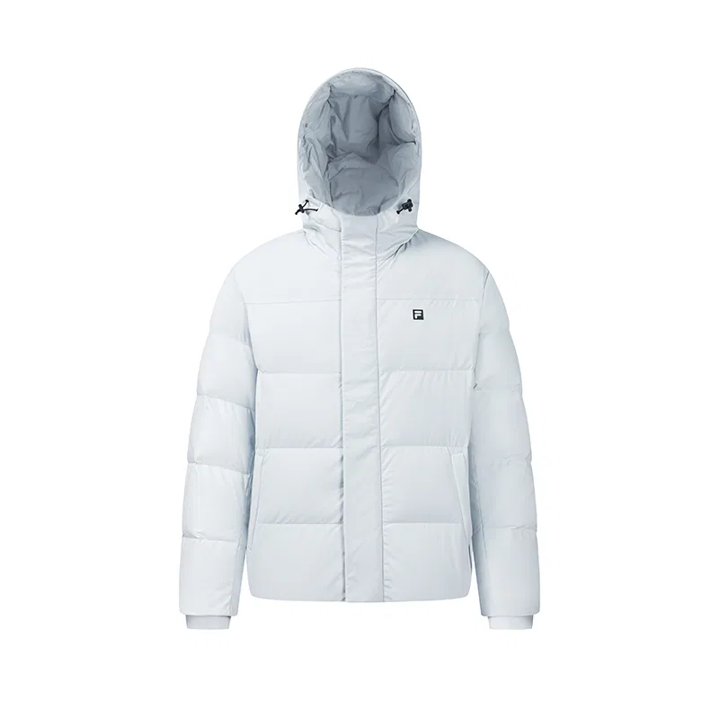 Детский пуховик с капюшоном, Dawn Blue, FILA, Dawn Blue