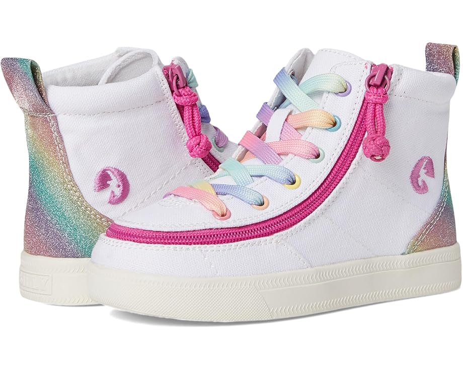

Кроссовки BILLY Footwear Kids Classic Lace High, цвет White Rainbow
