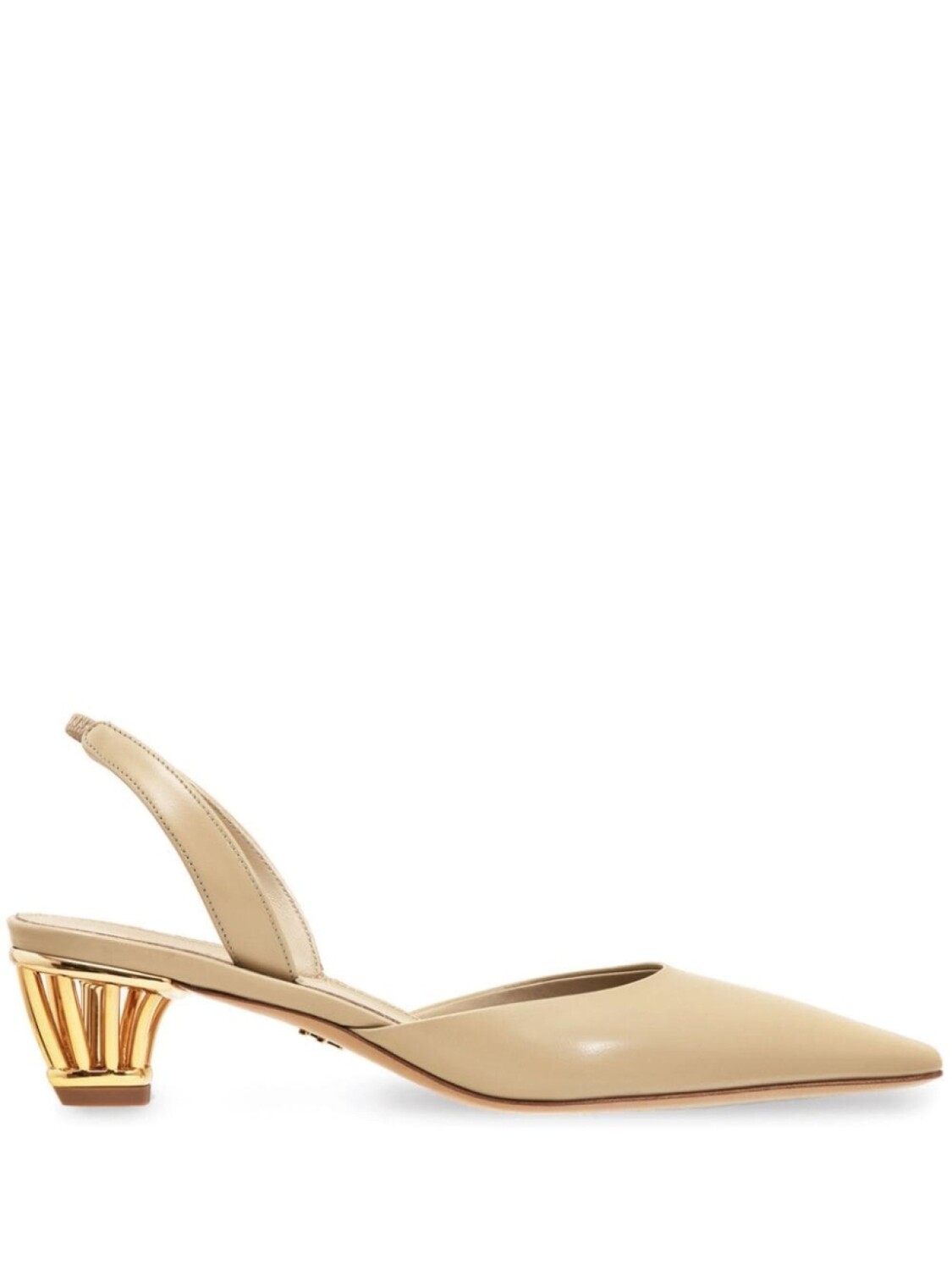 

Ferragamo туфли Alyssa с ремешком на пятке, нейтральный цвет