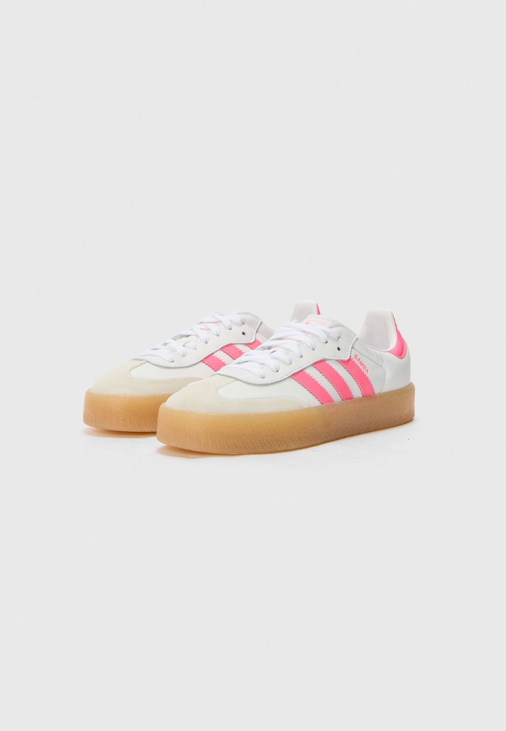 Низкие кеды SAMBAE Adidas Originals, белый — фото 2