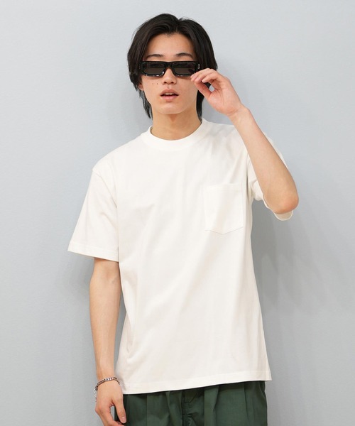 

Футболка с коротким рукавом, с карманом, 100% хлопок HANES, белый