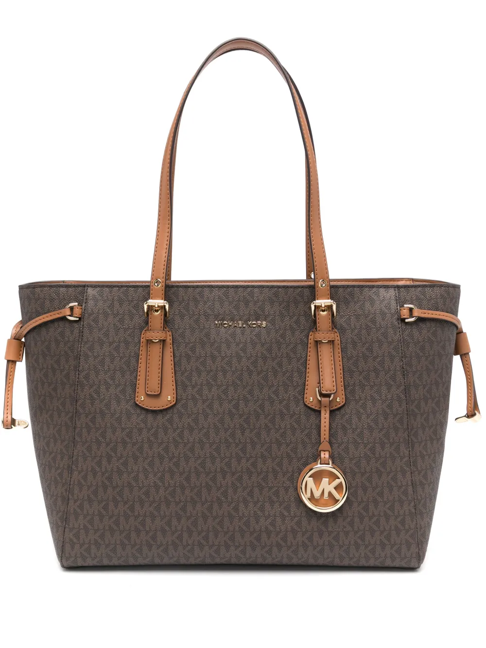 

Сумка-тоут Voyage среднего размера Michael Michael Kors, коричневый