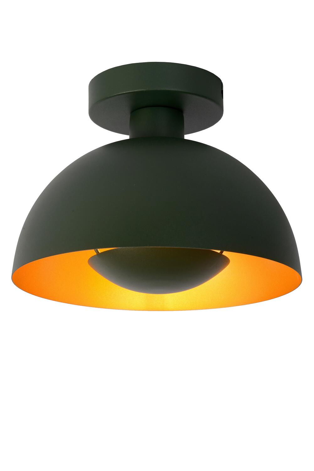 

Потолочный светильник Lucide, 25x19 см, зеленый/бронзовый