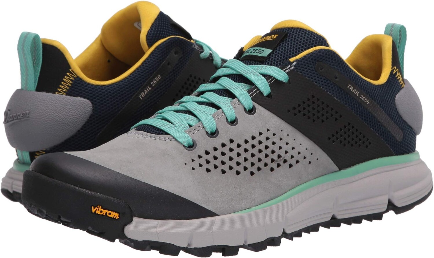 

Походная обувь Trail 2650 3" Danner, цвет Gray/Blue/Spectra Yellow