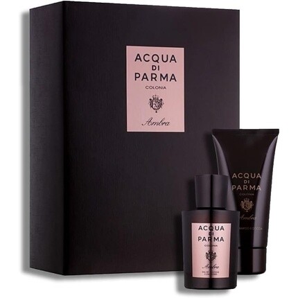 Подарочный набор Colonia Ambra 100 мл одеколона + гель для душа 75 мл, Acqua Di Parma — фото 2