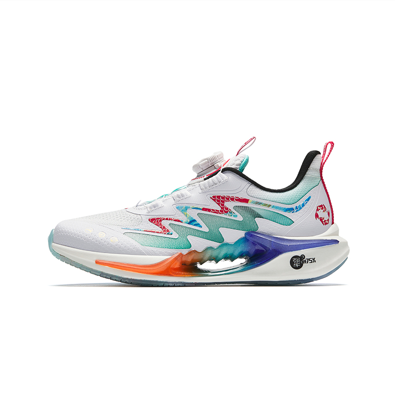 

Кроссовки для бега Chasing Wind 7.0 Anta White/Fluorescent Aqua Green детские Antakids, Anta белый/Fluorescent Aqua зеленый