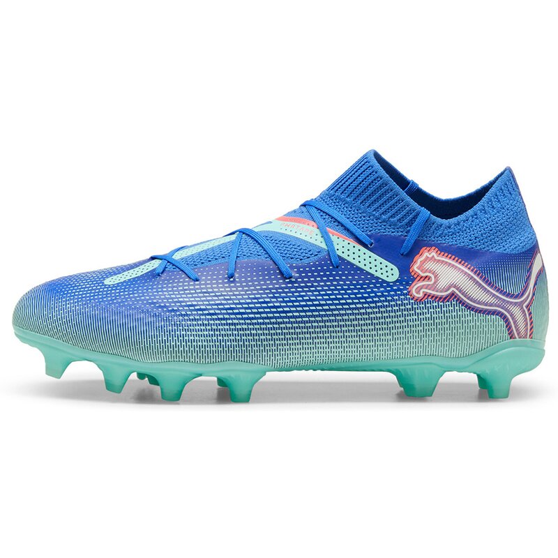 Футбольные бутсы Future 7 Pro FG/AG Puma, цвет bluemazing-puma white-electric peppermint — фото 4