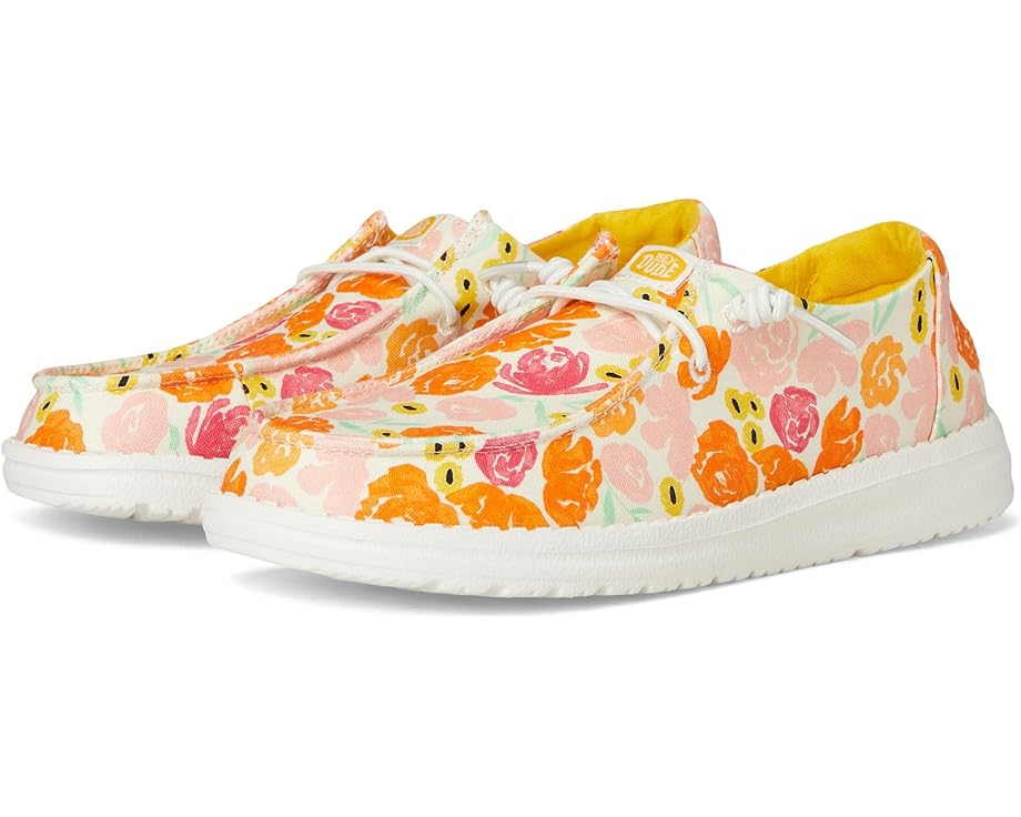 

Кроссовки Hey Dude Kids Wendy Mother's Day, цвет Petal Pink/Multi