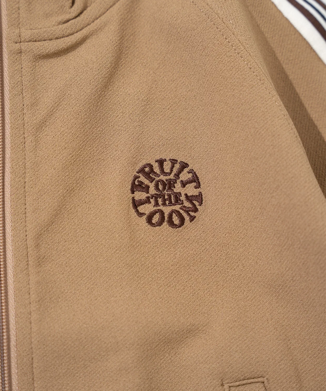 Детская спортивная куртка Fruit of the Loom, полиэстер, синяя — фото 3