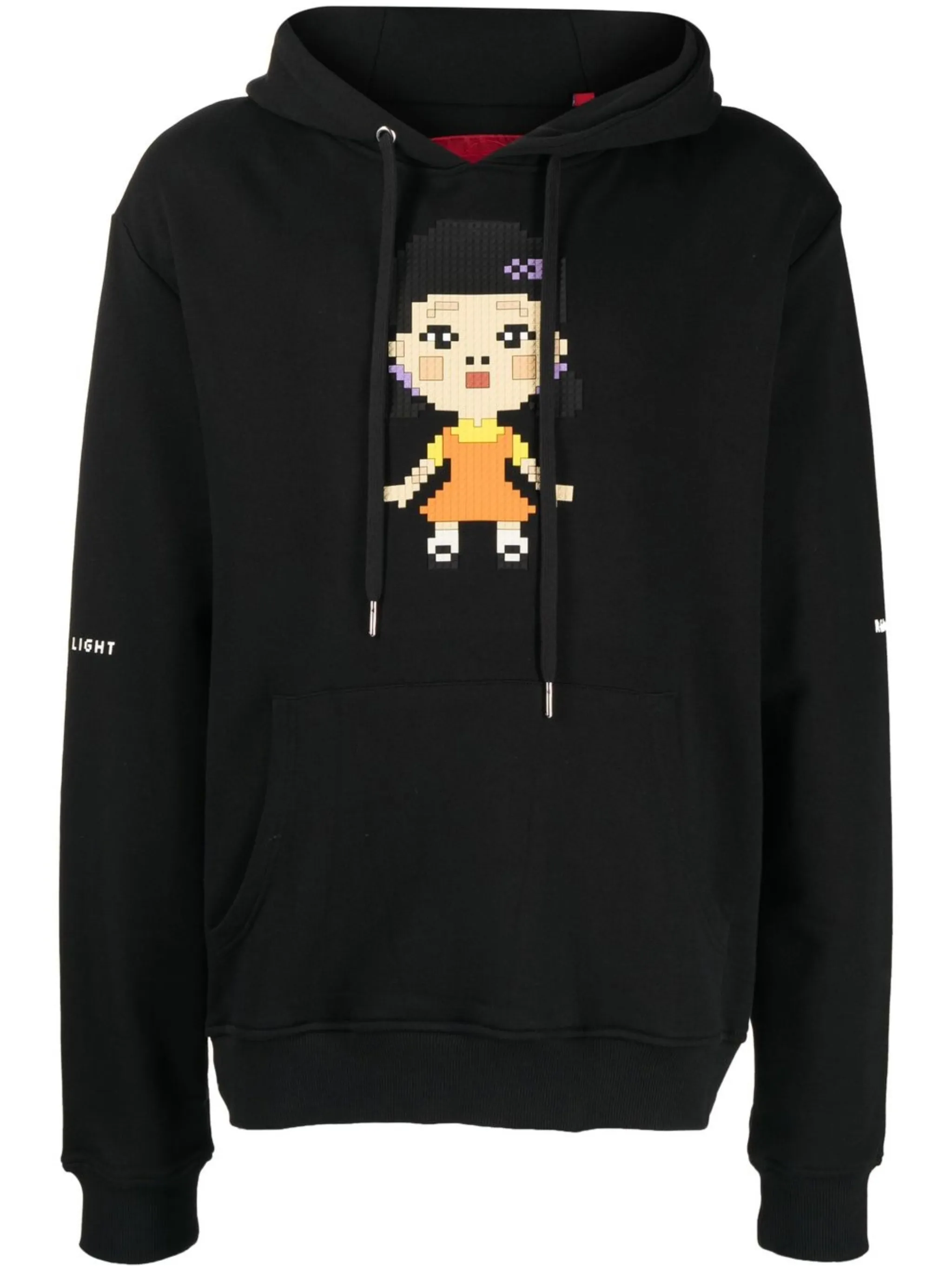 

Худи Light Light Mostly Heard Rarely Seen 8-Bit, черный