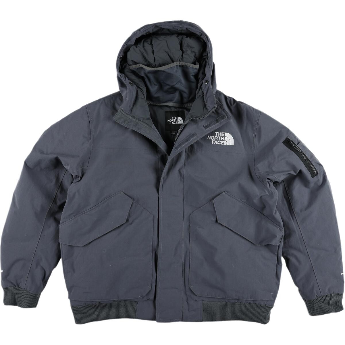 

Пуховик мужской серый The North Face, серый