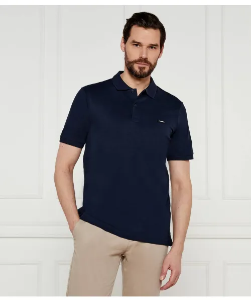 

Футболка поло Slim fit Calvin Klein, синий