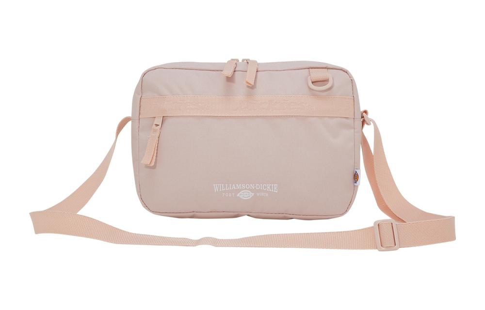 

Полиэстеровая наплечная сумка через плечо унисекс розовая Dickies