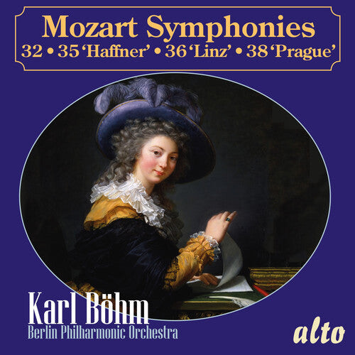 

CD диск Bohm, Karl / Berlin Philharmonic Orchestra: Mozart: Symphonies 32, 35 Haffner, 36 Linz and 38 Prague