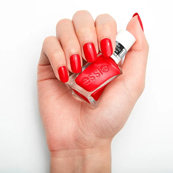 Лак для ногтей с эффектом геля Gel Couture New Essie, цвет rock the runway — фото 3