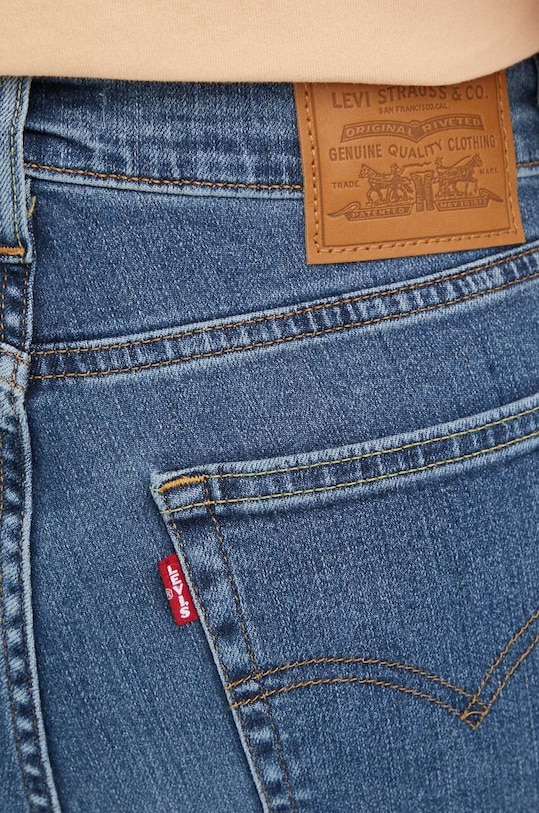 Джинсы прямого кроя с высокой посадкой 724 Levi's, синий — фото 3