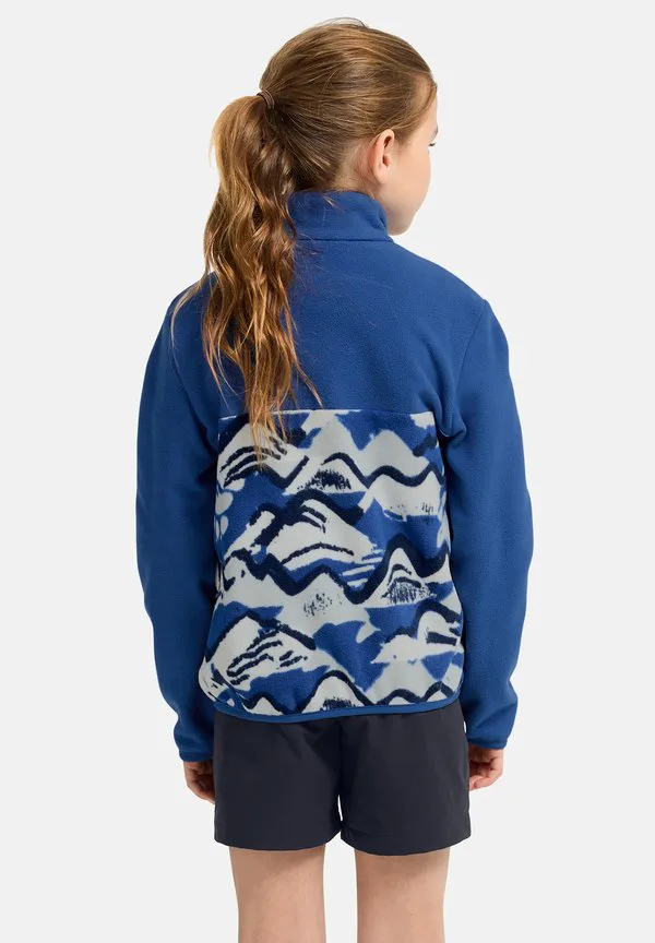 Флисовая куртка унисекс paw era Jack Wolfskin, Mountain Paw Blue Orchid — фото 2