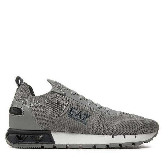 

Кроссовки EA7 Emporio Armani X8X171 XK373 T531 Griffin+Black, серый