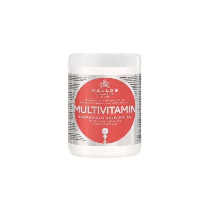 

Маска для волос KJMN Mascarilla Capilar Multivitaminas Kallos, 1000 ml