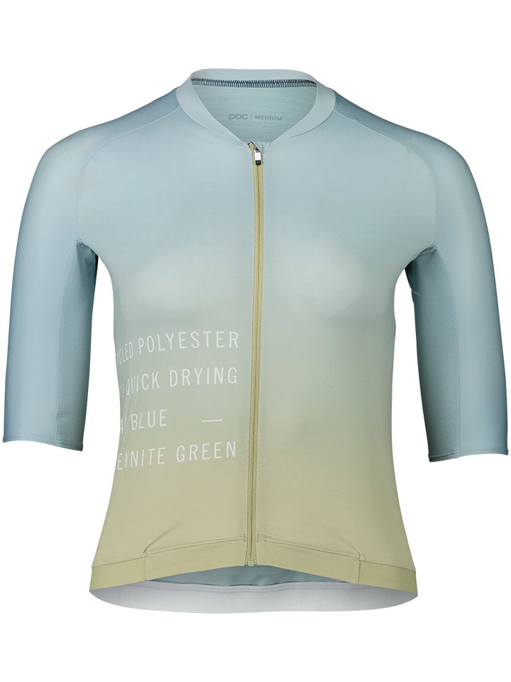 

Велосипедная майка Pristine светло-голубого/зеленого цвета POC
