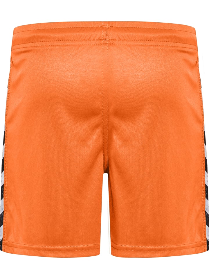 Hummel Игривые шорты для детей ярко-оранжевого цвета — фото 2
