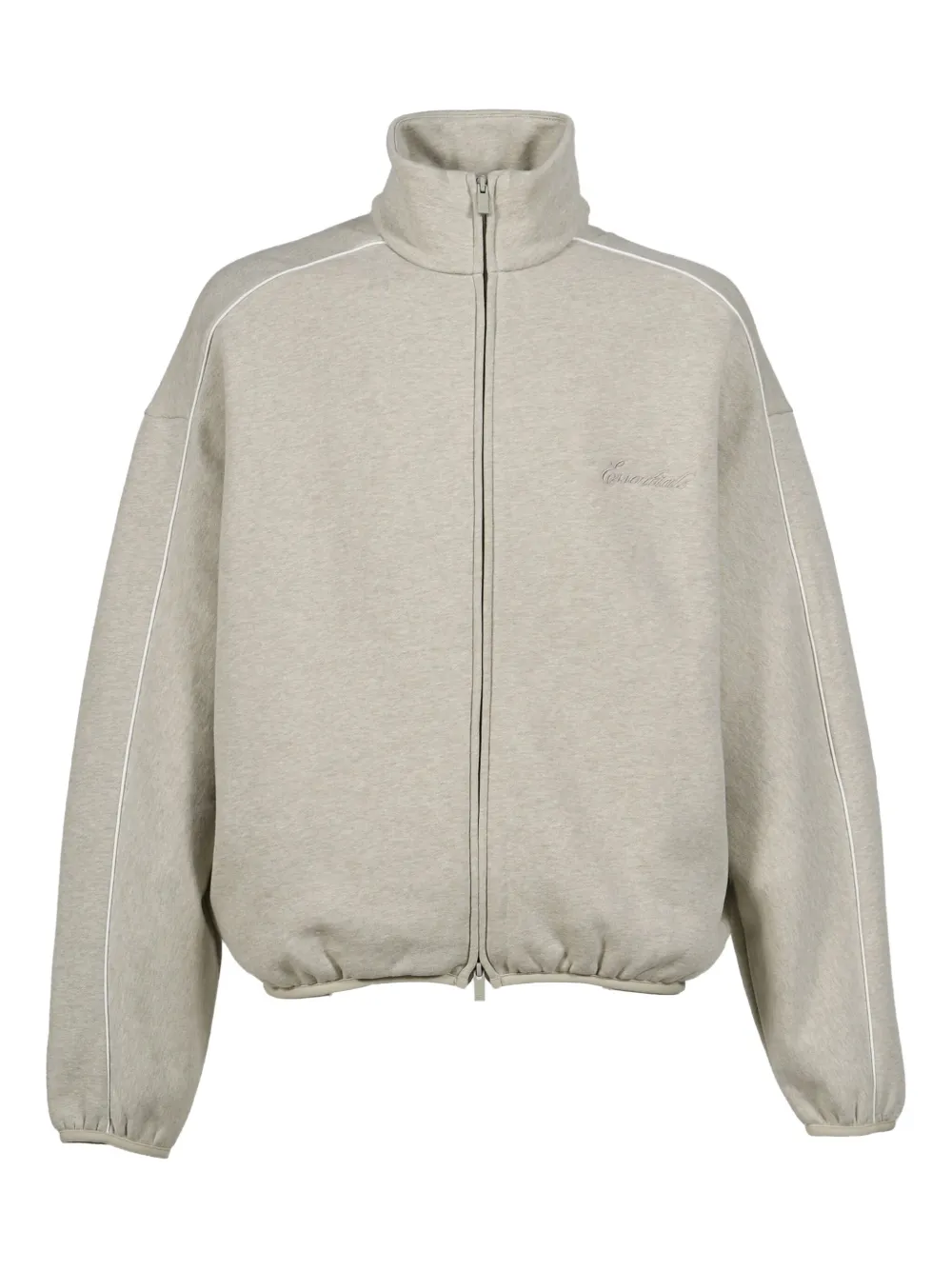 

Спортивная куртка с вышитым логотипом FEAR OF GOD ESSENTIALS, серый