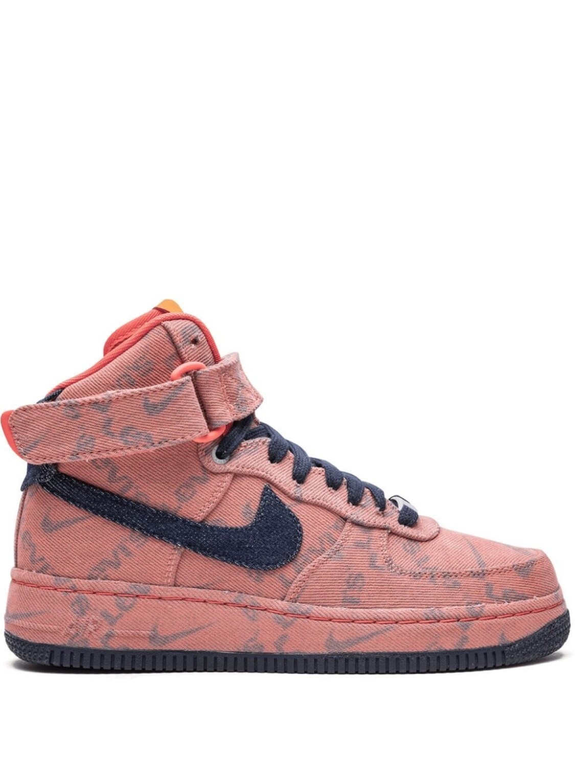 

Кроссовки Air Force 1 High Nike, розовый