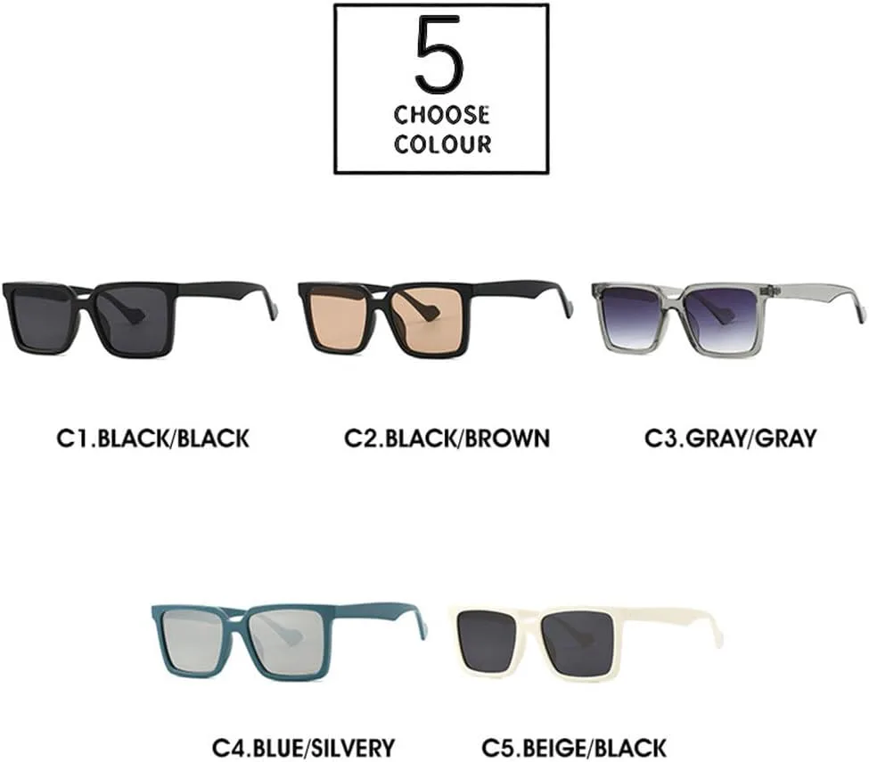 

Классические солнцезащитные очки для женщин, градиентные зеркальные линзы, защита от УФ-излучения UV400, винтажные солнцезащитные очки для мужчин HVTVTLA, Black Gray