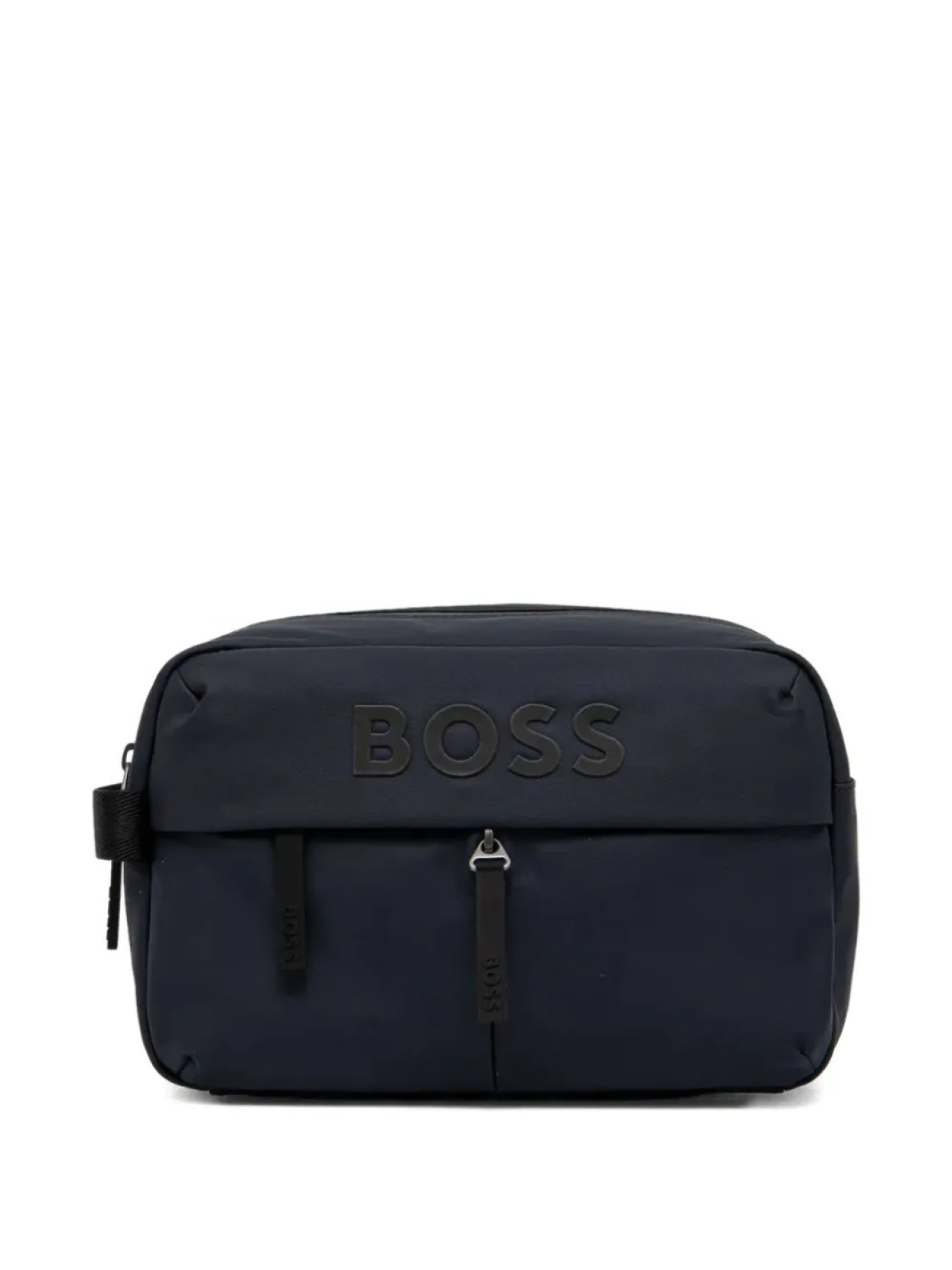 

BOSS несессер с тисненым логотипом, синий