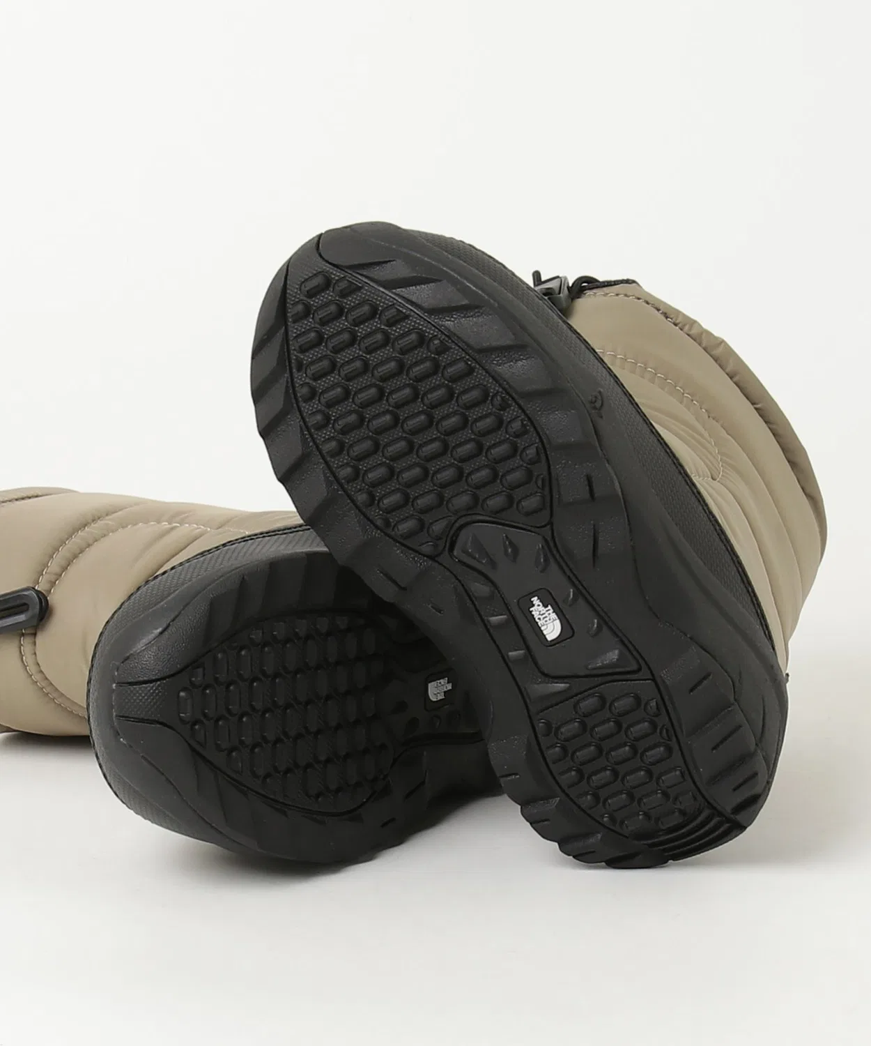 Зимние ботинки The North Face Nuptse Bootie VII детские бежевые — фото 3