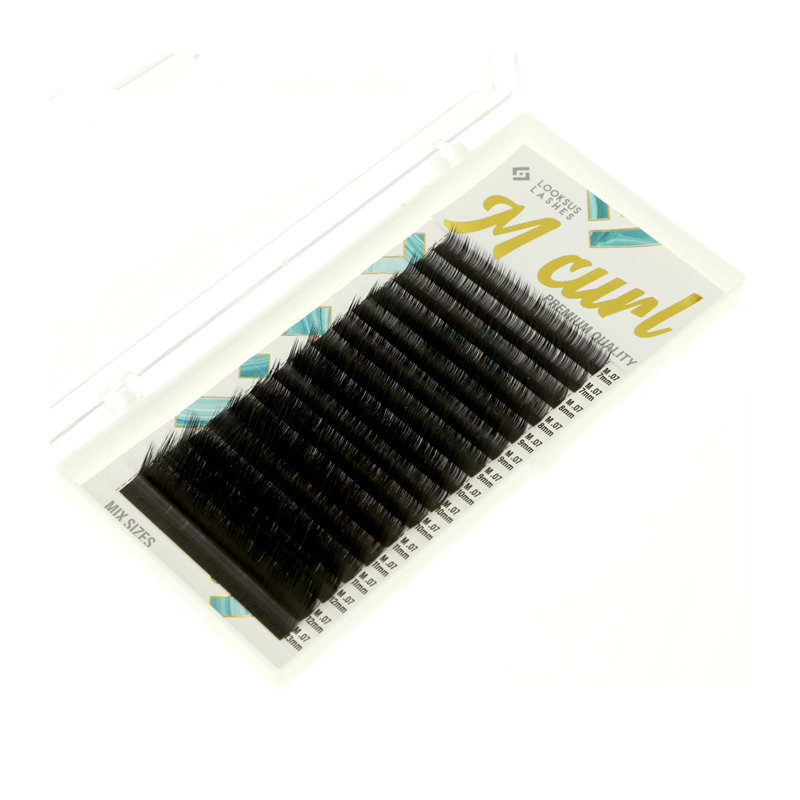 

Ресницы M - Silk Lashes 0,07 микс Looksus Lashes