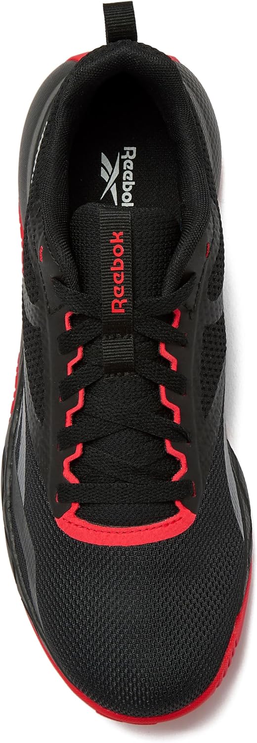 Мужские кроссовки для кросс-тренинга Reebok NFX, белый/черный/красный — фото 4