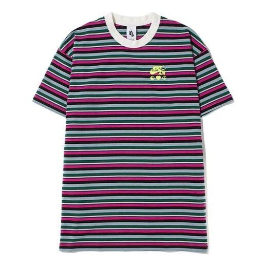 

Футболка lab stripe tee x olivia kim Nike, мульитколор