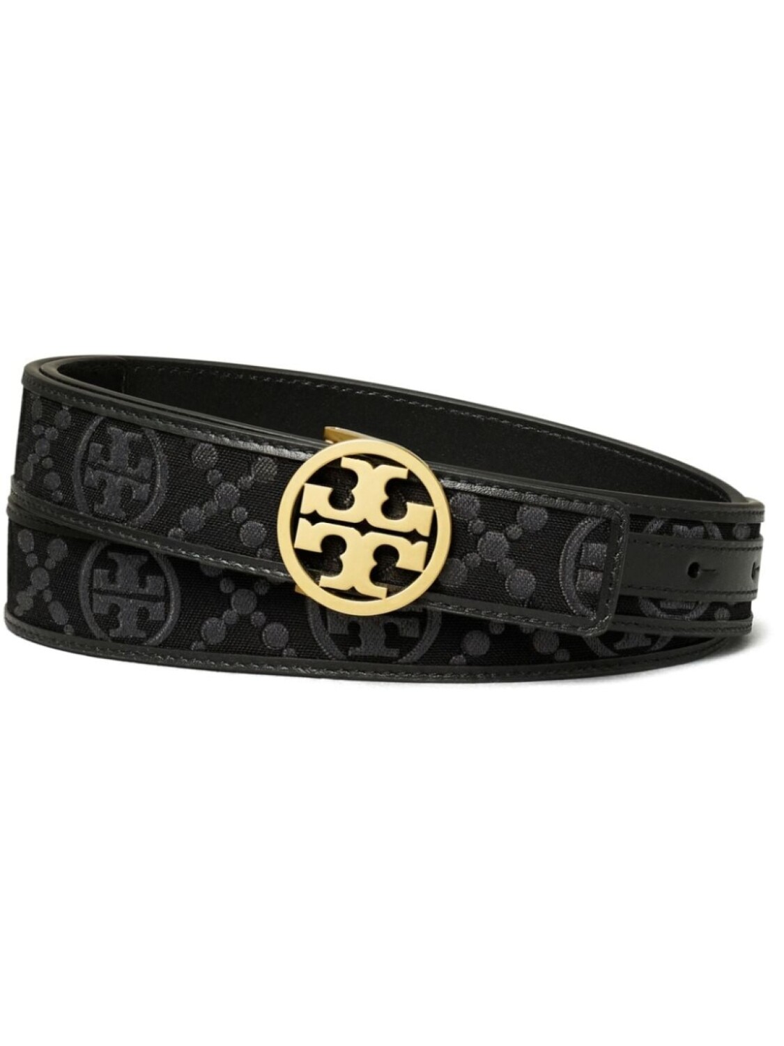 

Tory Burch ремень Miller с монограммой, черный