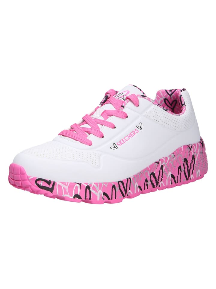 

Кроссовки на шнуровке Skechers, белый