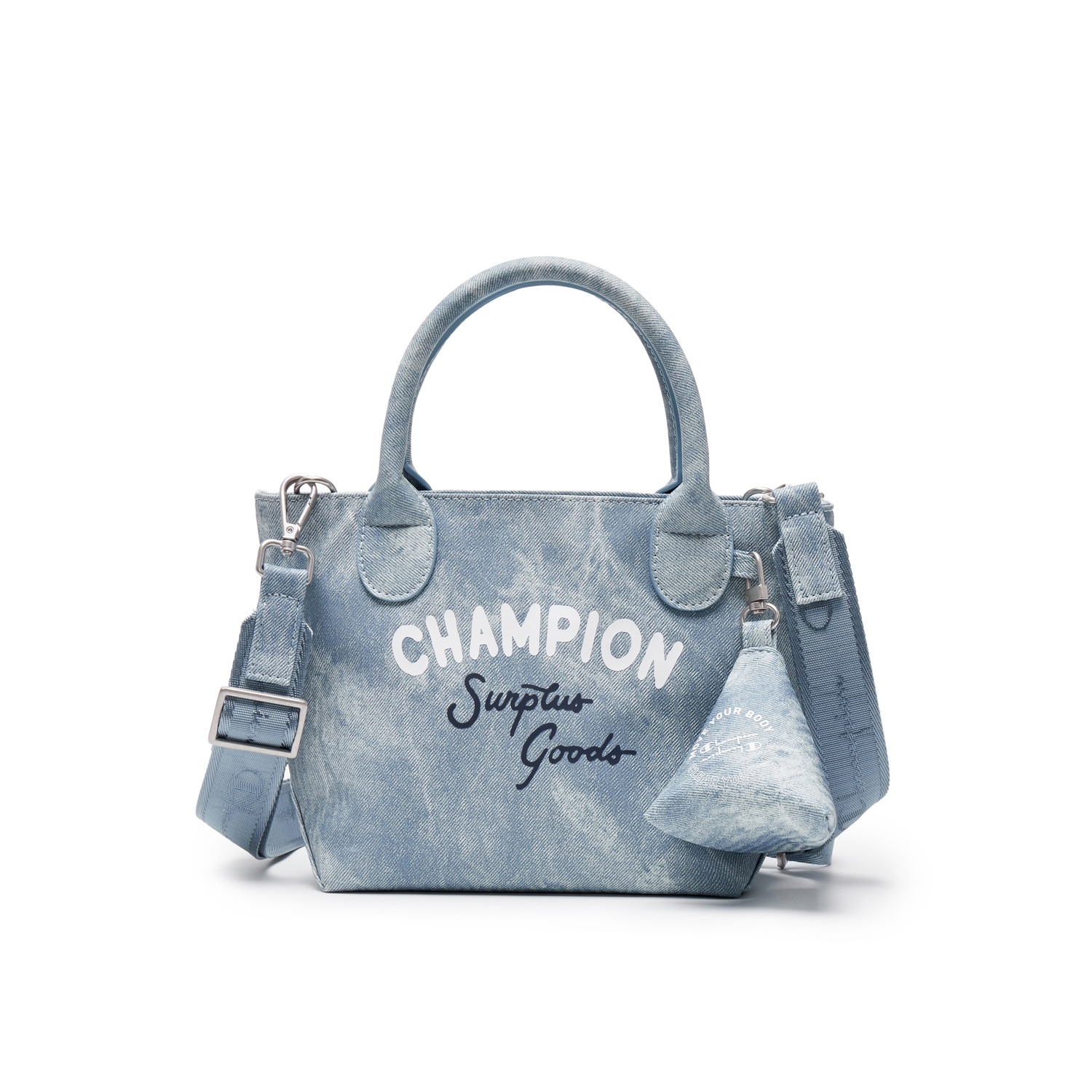 

Champion Тканевый рюкзак среднего размера унисекс, Light Blue Denim Pattern