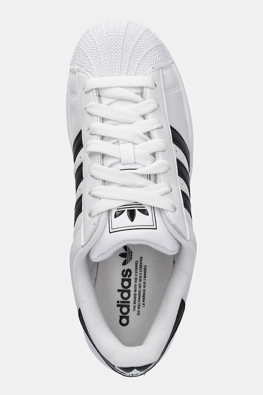 Кожаные кроссовки Superstar II Adidas Originals, белый — фото 4