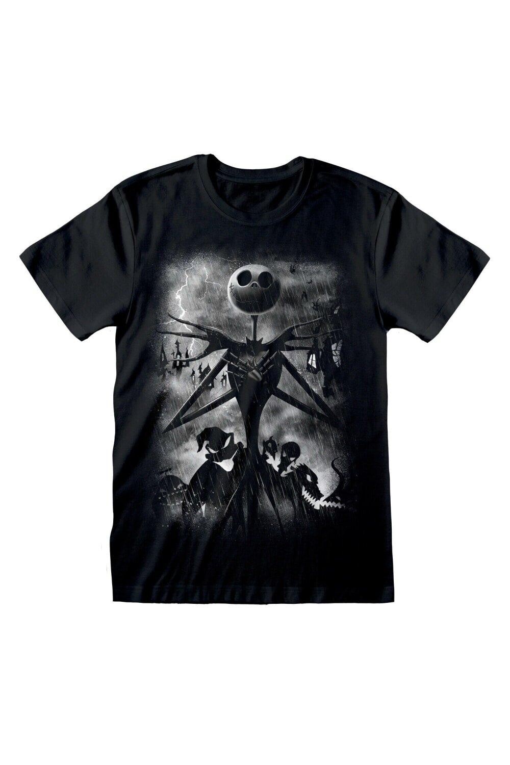 

Футболка «Грозовое небо» Nightmare Before Christmas, черный