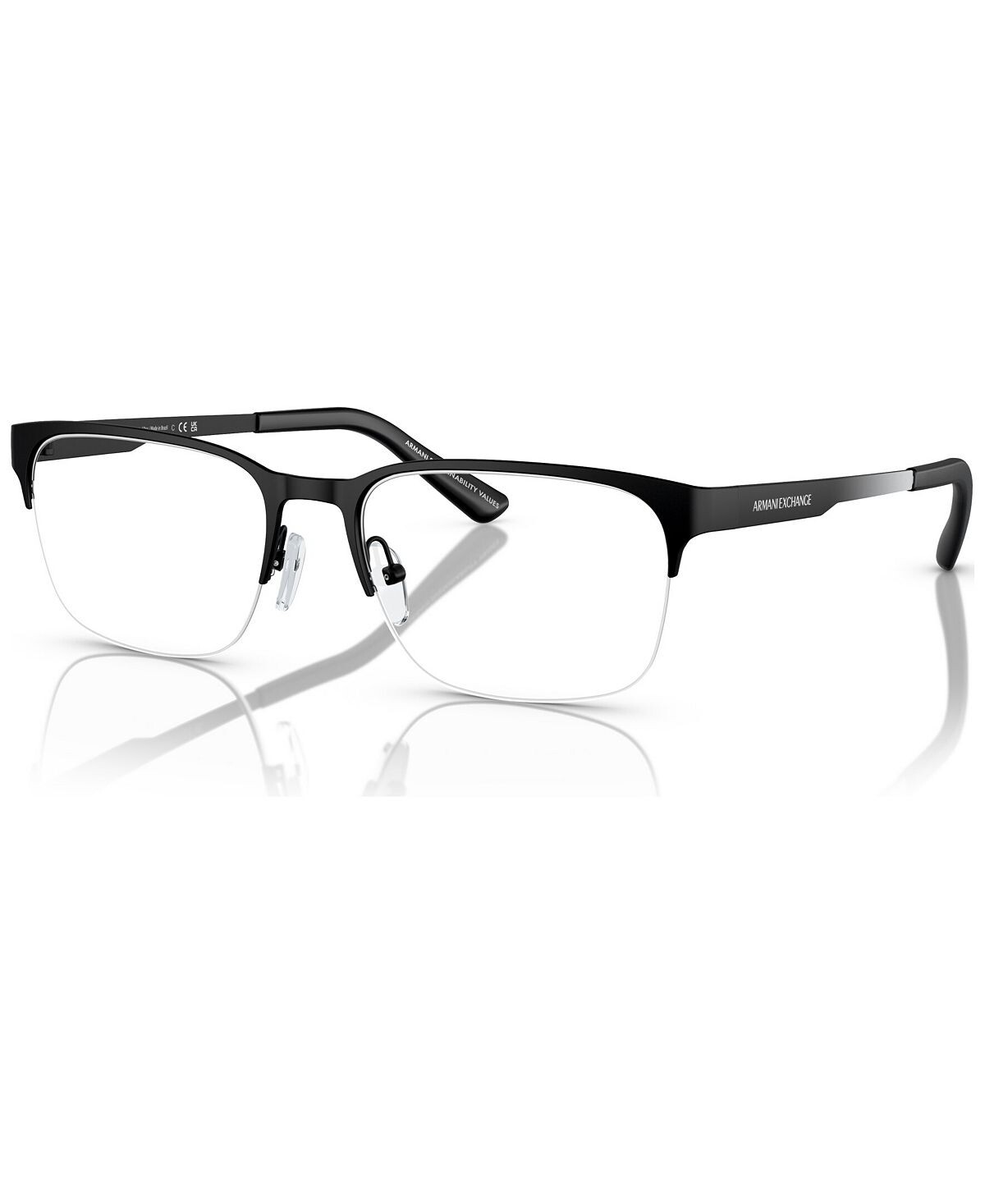 

Мужские прямоугольные очки, AX1060 55 Armani Exchange