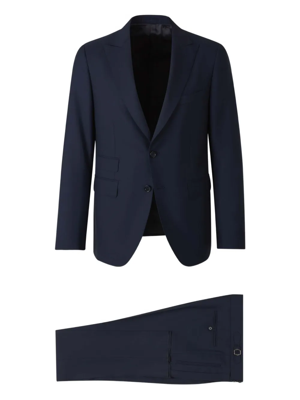 

Костюм с карманами Scabal, синий