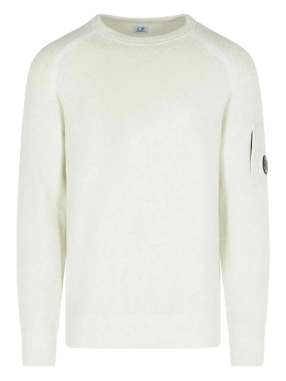 

Свитер с нашивкой-логотипом C.P. Company, белый