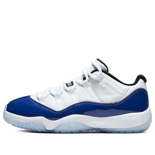 Кроссовки 11 ретро низкие Air Jordan, белый