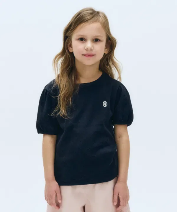 Футболка с коротким рукавом с точками, Kids, MARITHÉ, navy