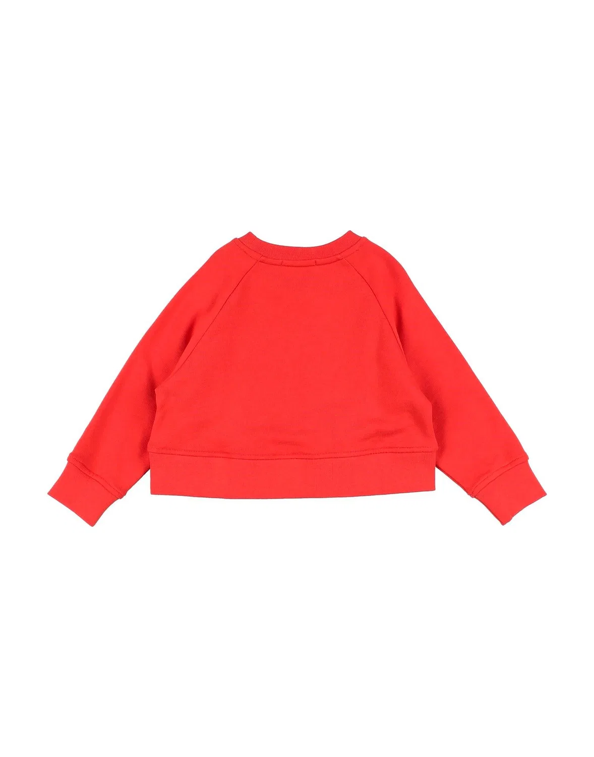 Детское худи для девочек с принтом Stella Mccartney Kids, красный — фото 2